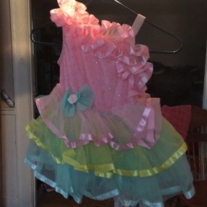 Child dance costume worm 1x size 3t